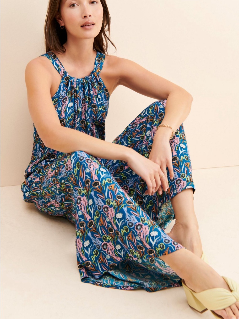 Corey Lynn Calter Anthropologie Tie-Back Jumpsuit, Small